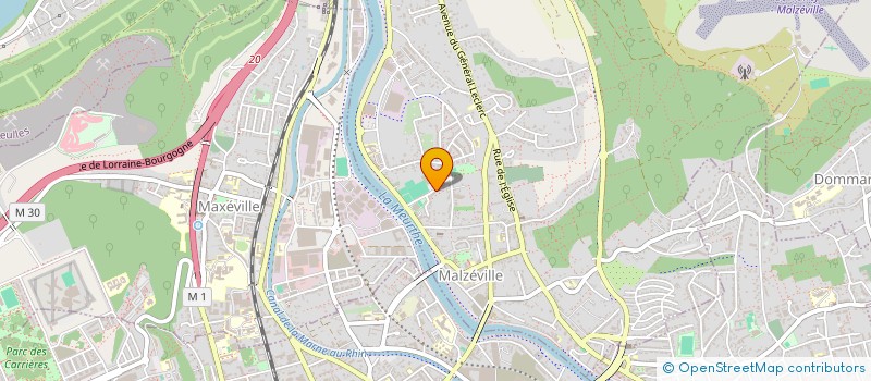 localisation de l'entreprise CALIMERO  MALZEVILLE