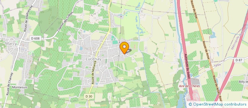 localisation de l'entreprise CALIMIO INVEST  LUCENAY