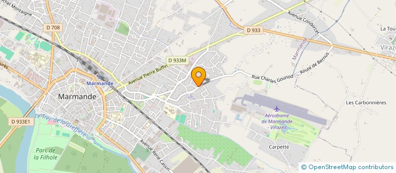 localisation de l'entreprise CALIMMO  MARMANDE