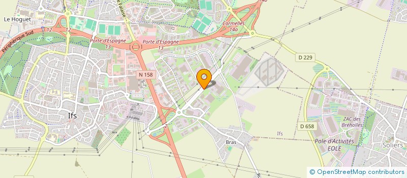 localisation de l'entreprise CALIMMO  IFS