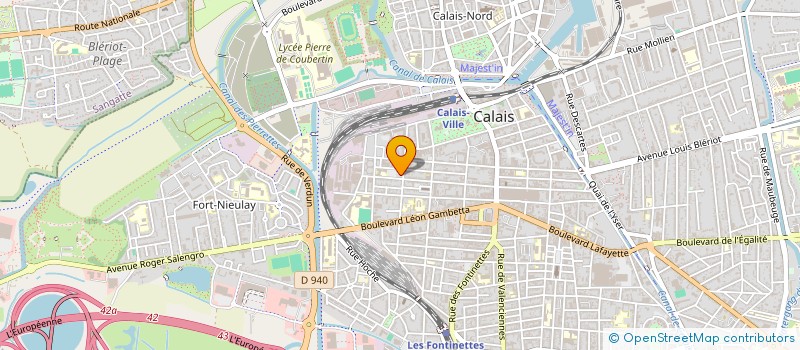 localisation de l'entreprise CALIMO  CALAIS