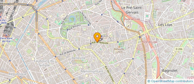 localisation de l'entreprise CALIN 'OR  PARIS