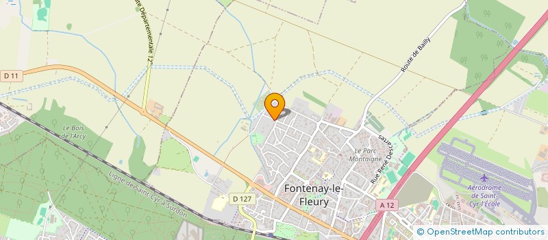 localisation de l'entreprise CALINA à FONTENAY-LE-FLEURY