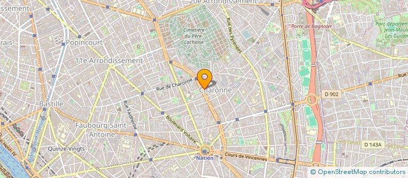 localisation de l'entreprise CALINE  SAINT-GERMAIN-EN-LAYE