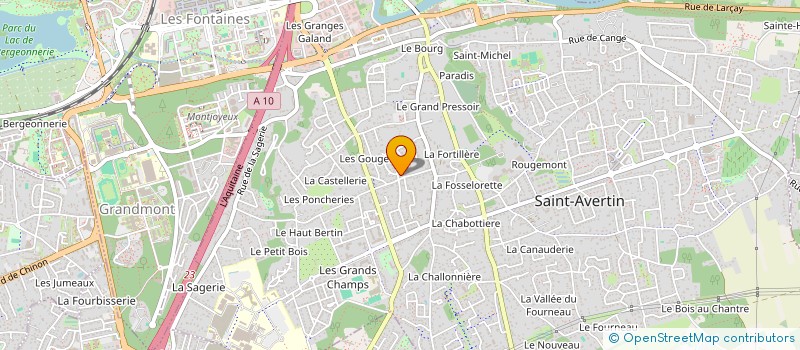 localisation de l'entreprise CALINGHEN HERITAGE  SAINT-AVERTIN