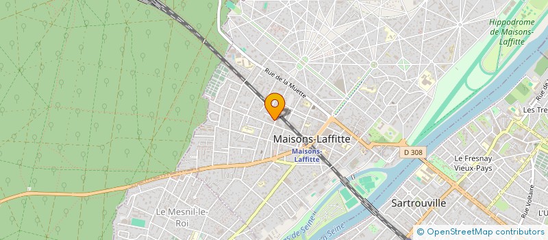 localisation de l'entreprise CALINS DOUDOU à MAISONS-LAFFITTE