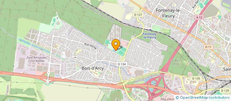 localisation de l'entreprise CALINS ET GALIPETTES à BOIS-D'ARCY