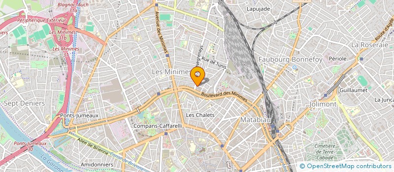 localisation de l'entreprise CALIO  TOULOUSE