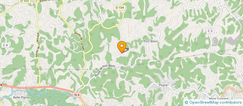 localisation de l'entreprise CALIO  LE GOSIER