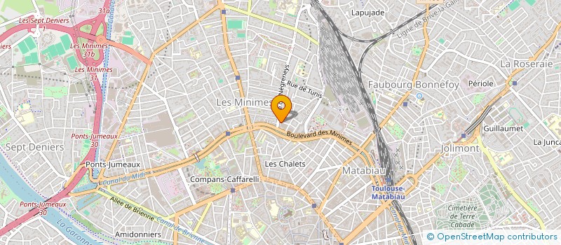 localisation de l'entreprise CALIO ADOPTION  TOULOUSE