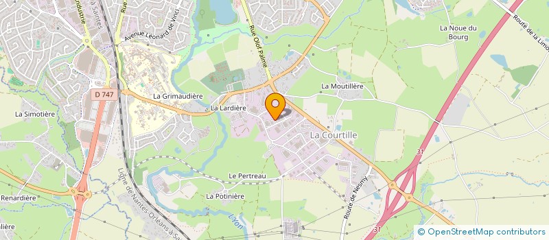 localisation de l'entreprise CALIORA  ROCHE SUR YON (LA)