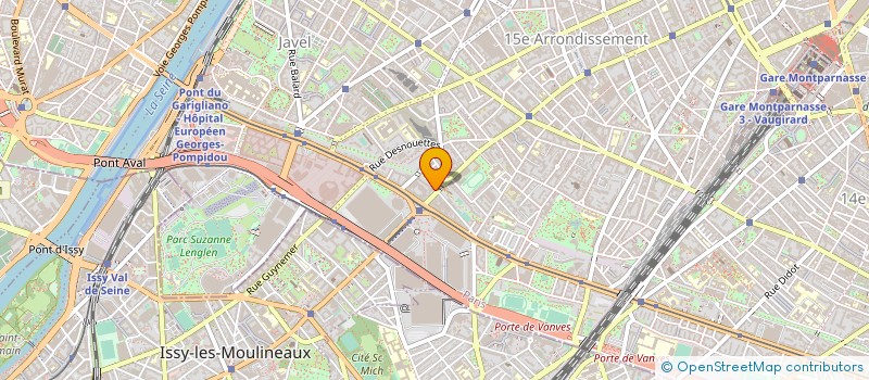 localisation de l'entreprise CALIORPHE à PARIS