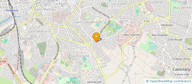 localisation de l'entreprise CALIOUTILS à PERPIGNAN