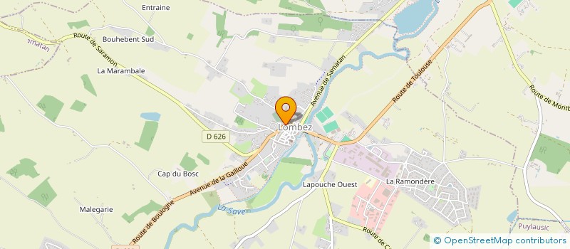 localisation de l'entreprise CALIPRESSE à LOMBEZ