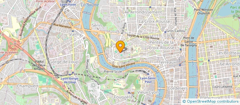 localisation de l'entreprise CALIPSE CONSULTING à LYON