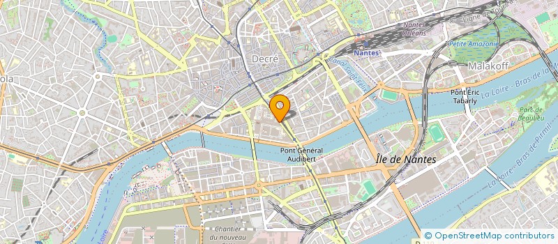 localisation de l'entreprise CALIPSO (ASSOCIATION POUR LA PRISE EN CHARGE DES PATHOLOGIES DU CALCIUM, IONIQUES, PARATHYROIDIENNES, LITHIASIQUES, ET O à NANTES