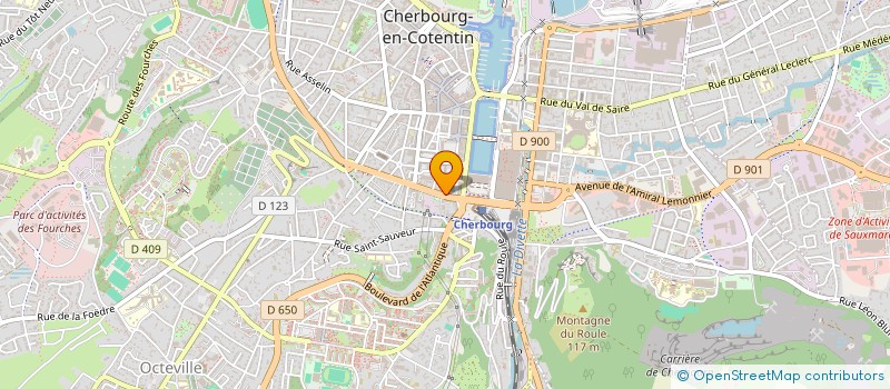 localisation de l'entreprise CALIQUO à CHERBOURG-EN-COTENTIN