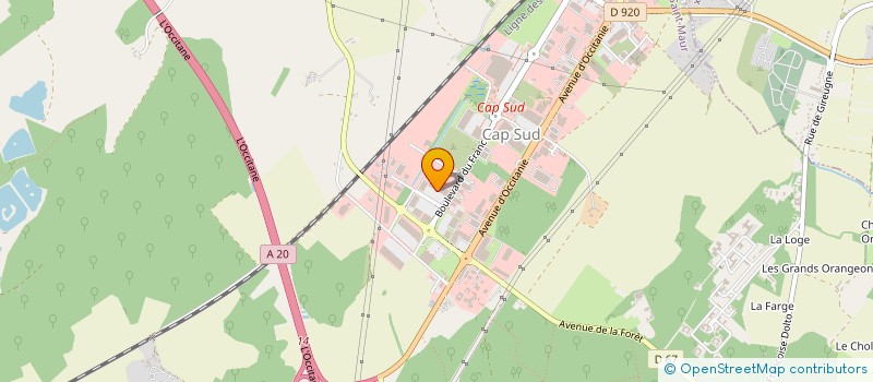 localisation de l'entreprise CALIS  NOUAILLE-MAUPERTUIS