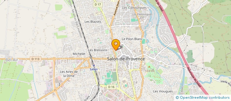 localisation de l'entreprise CALIS CONCEPT à SALON-DE-PROVENCE