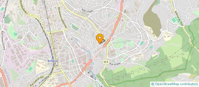 localisation de l'entreprise CALIS RC  SAINT-ETIENNE