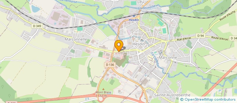 localisation de l'entreprise CALISA  MARCONNE