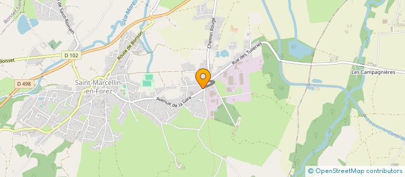 localisation de l'entreprise CALISKAN  SAINT-MARCELLIN-EN-FOREZ