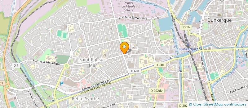 localisation de l'entreprise CALISKAN à DUNKERQUE