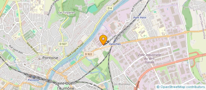 localisation de l'entreprise CALISOL à SAINT-OUEN-L'AUMONE