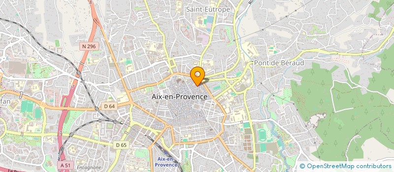 localisation de l'entreprise CALISSONE à AIX-EN-PROVENCE