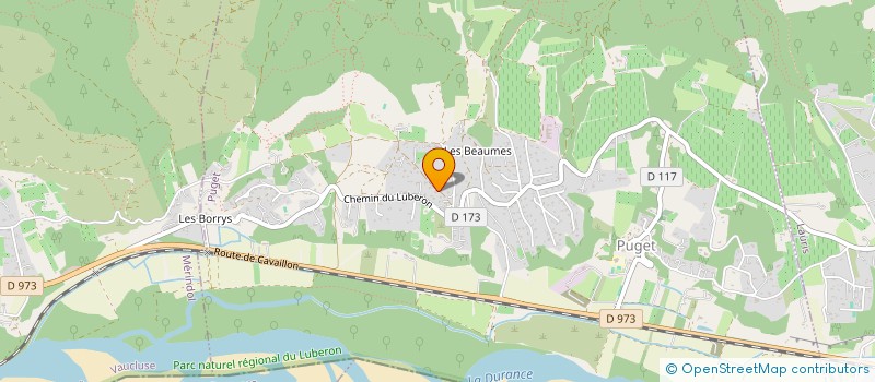localisation de l'entreprise CALISTA à PUGET