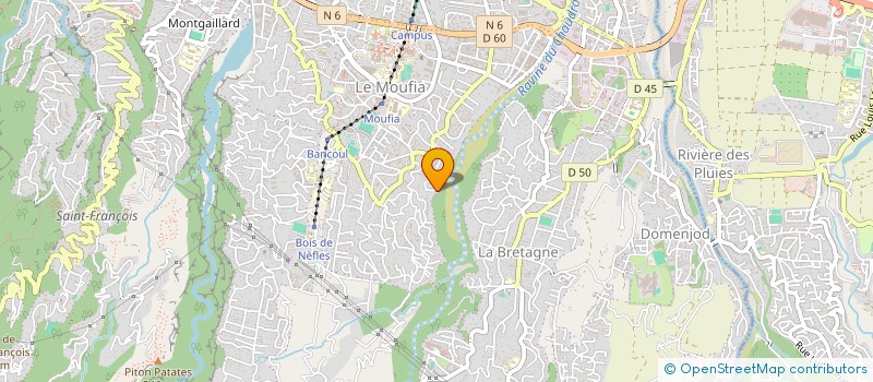 localisation de l'entreprise CALISTA à SAINT-DENIS