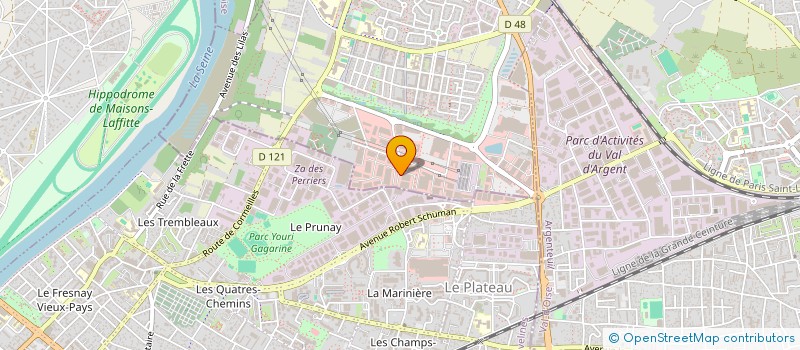 localisation de l'entreprise CALISTA  CORMEILLES-EN-PARISIS