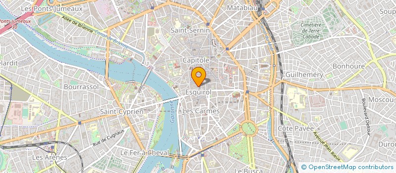 localisation de l'entreprise CALISTA CREATION à TOULOUSE