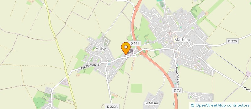 localisation de l'entreprise CALISTIA PARCS  ANISY