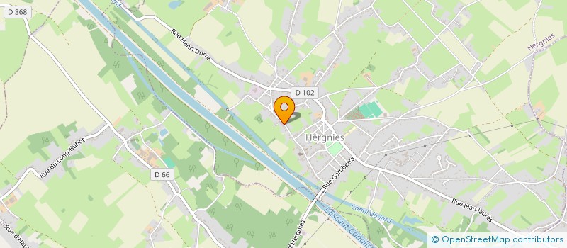 localisation de l'entreprise CALISTICK à HERGNIES