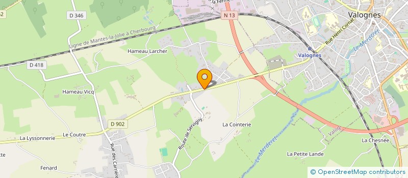 localisation de l'entreprise CALISTO  YVETOT-BOCAGE