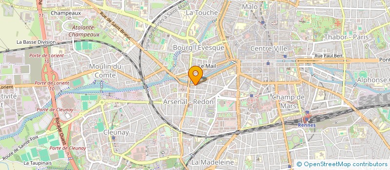 localisation de l'entreprise CALITY PATRIMOINE  RENNES