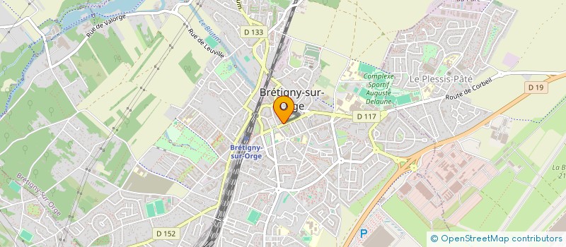 localisation de l'entreprise CALIVIA à BRETIGNY-SUR-ORGE