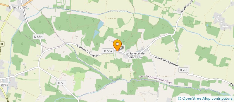 localisation de l'entreprise CALIX ALAIN & RENE  FONTENILLES