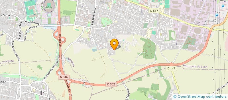 localisation de l'entreprise CALIXIR  MEYZIEU