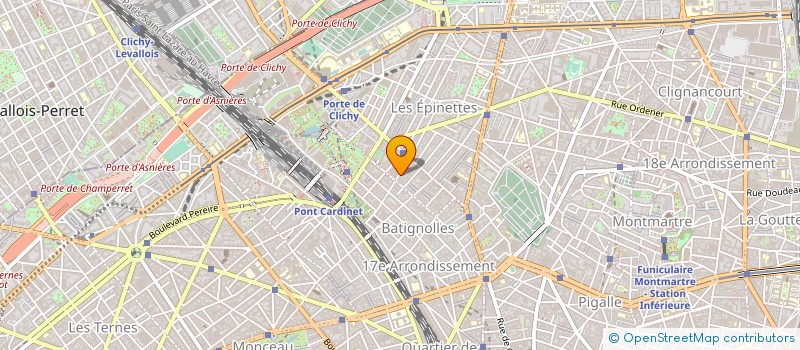 localisation de l'entreprise CALIXTE à PARIS