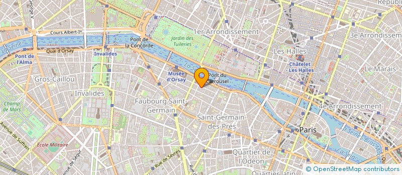 localisation de l'entreprise CALIXTE  PARIS