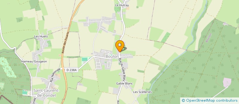 localisation de l'entreprise CALIZ IMMOBILIER  BOULON