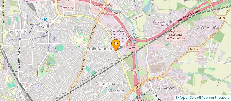 localisation de l'entreprise CALL à TOULOUSE