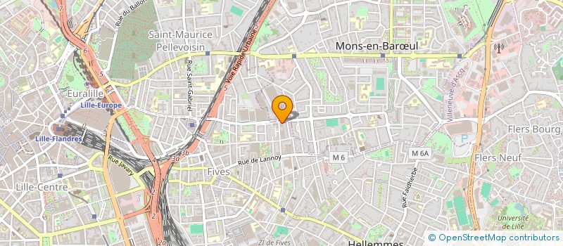 localisation de l'entreprise CALL 911 à LILLE