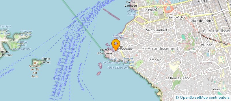 localisation de l'entreprise CALL  MARSEILLE
