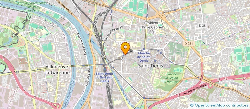 localisation de l'entreprise CALL AND PHONE  SAINT-DENIS