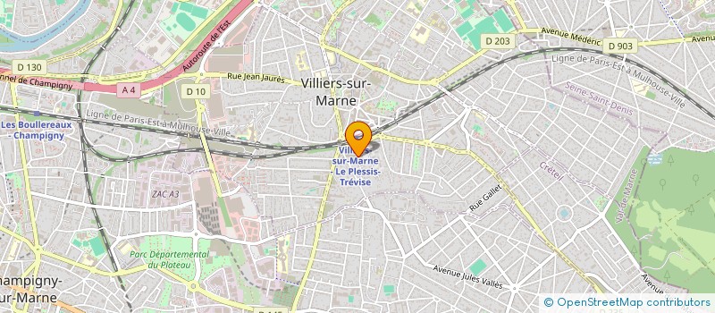 localisation de l'entreprise CALL CITY'S  VILLIERS-SUR-MARNE