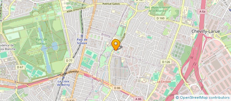 localisation de l'entreprise CALL CLEAN  L'HAY-LES-ROSES