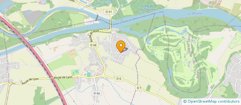 localisation de l'entreprise CALL FIT BIEN ETRE  JONS